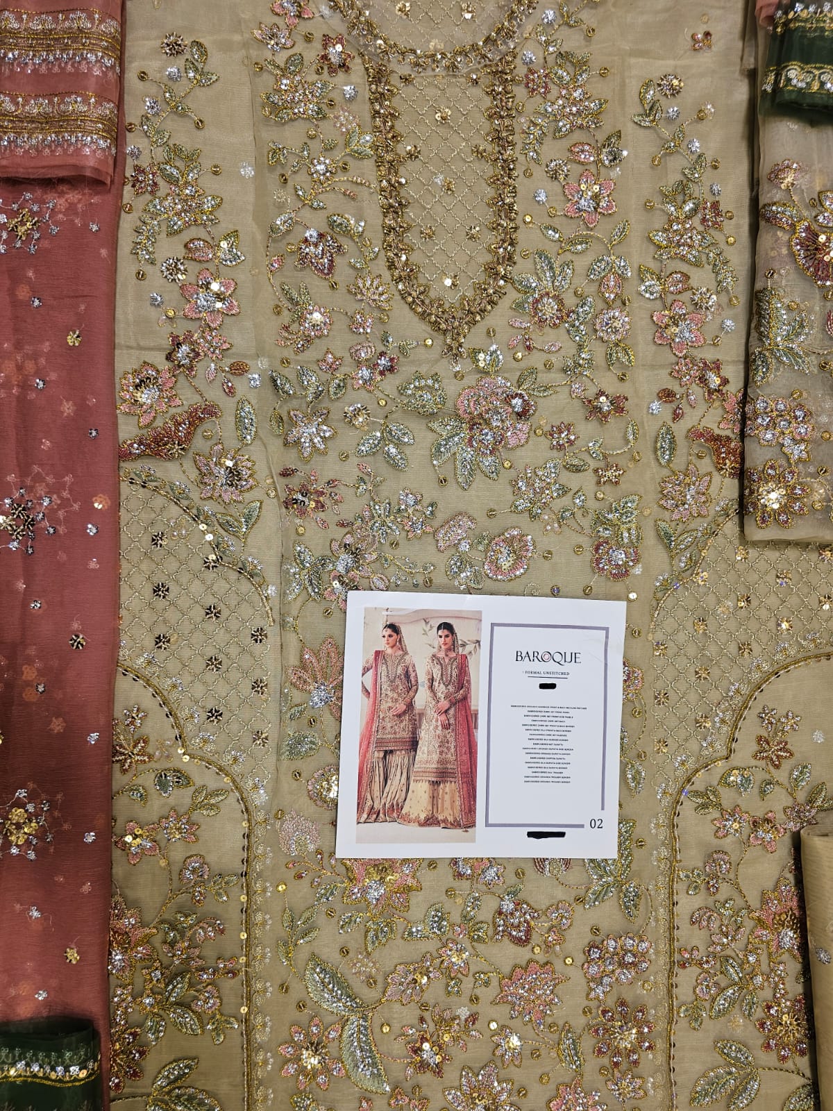 Baroque Chantelle Wedding Party Wear