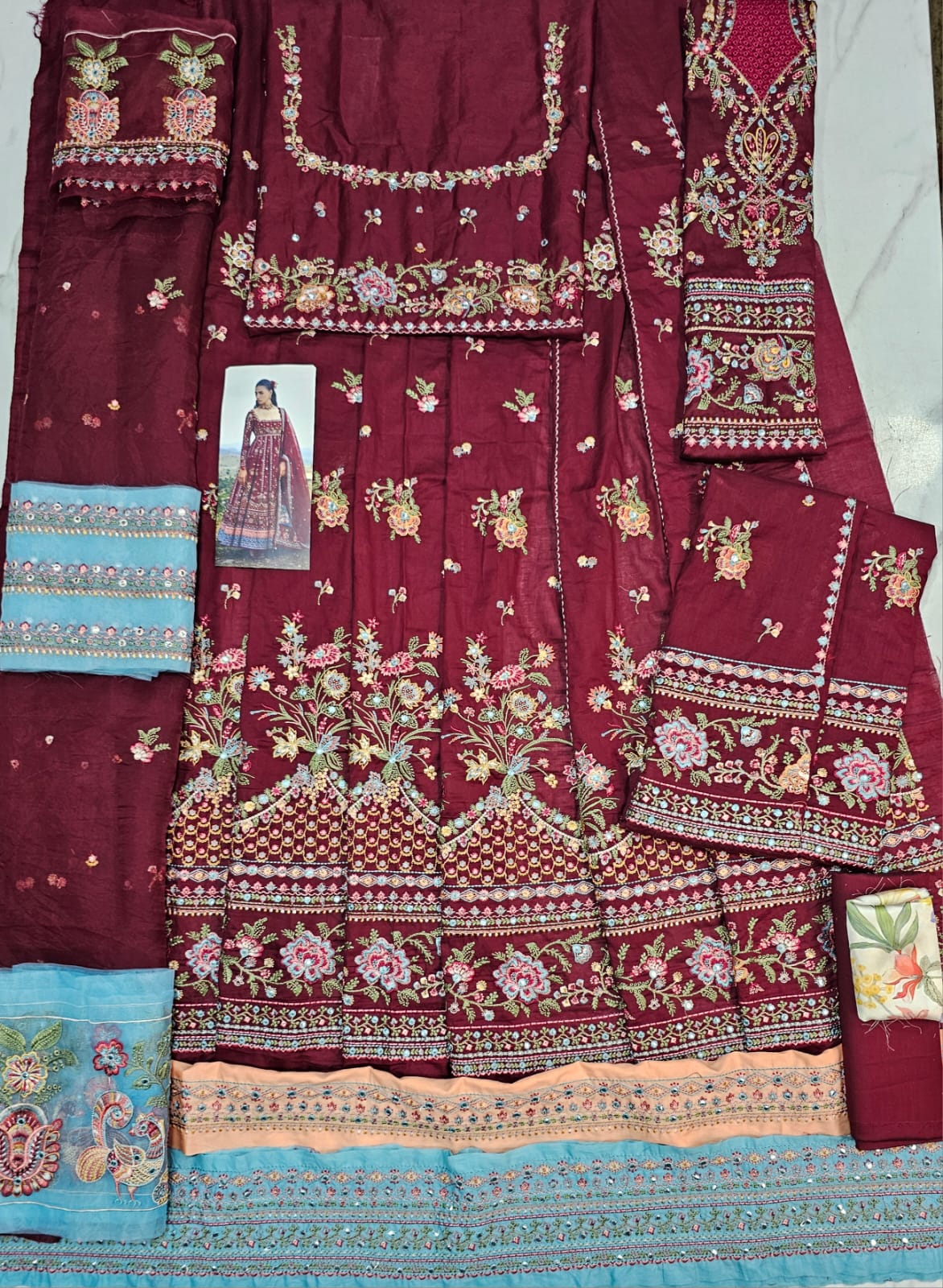 Hussain Rehar Jinan Luxury Lawn 2026 Eid Ul Azha Hit Code Nosheen