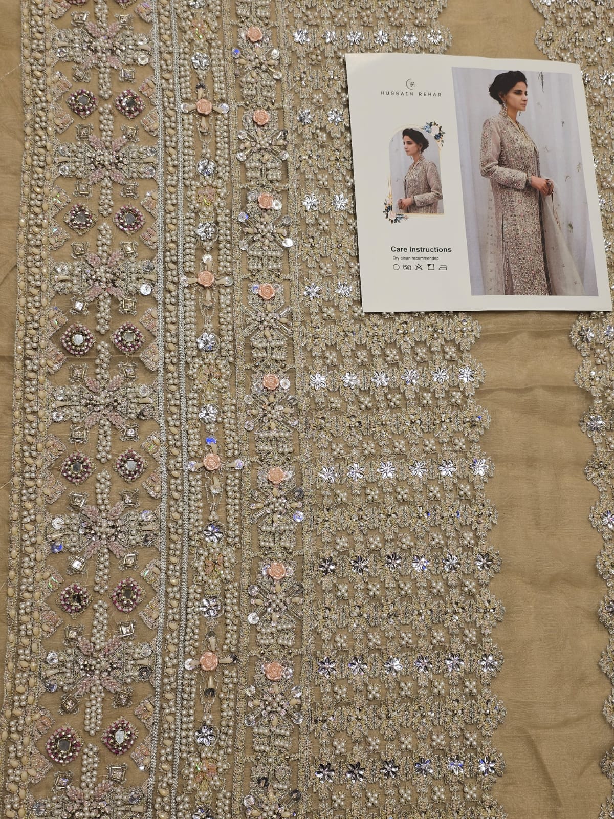 Hussain Rehar Party Wear 2025 Hit Code Shesha Work