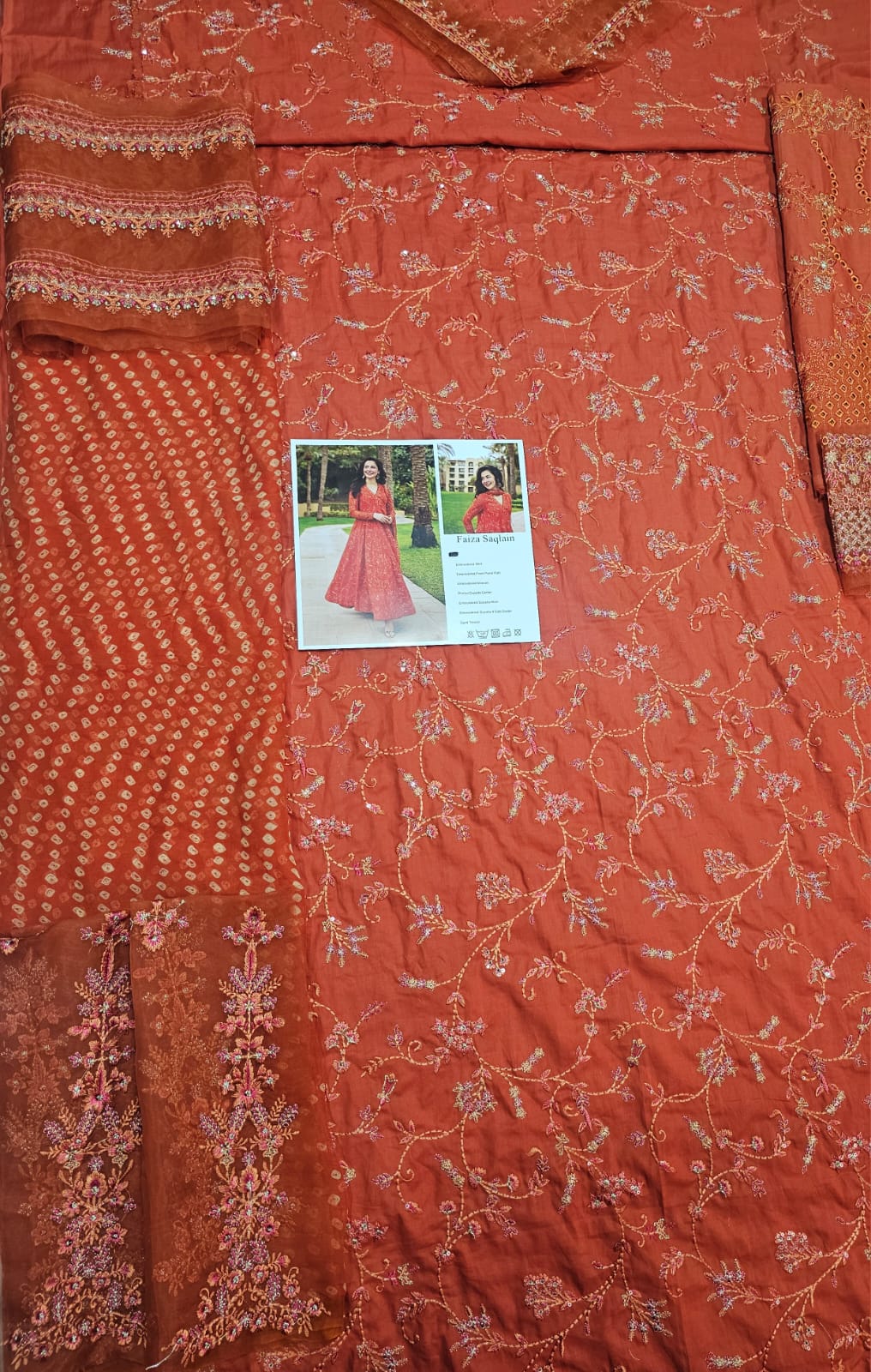 Faiza Saqlain Luxury Lawn 2026 Hit code