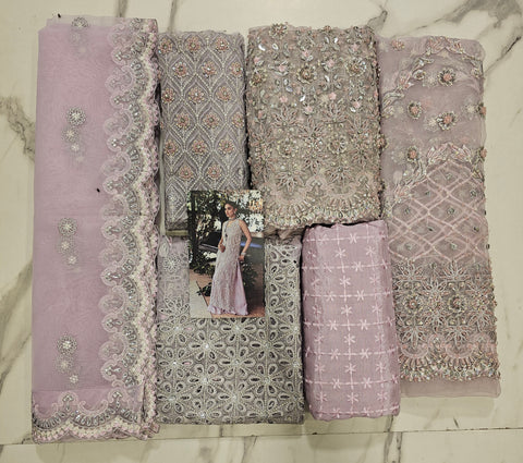 Farah Talib Aziz party Wear 2025/26 Lylic Noemie Rose Jacket