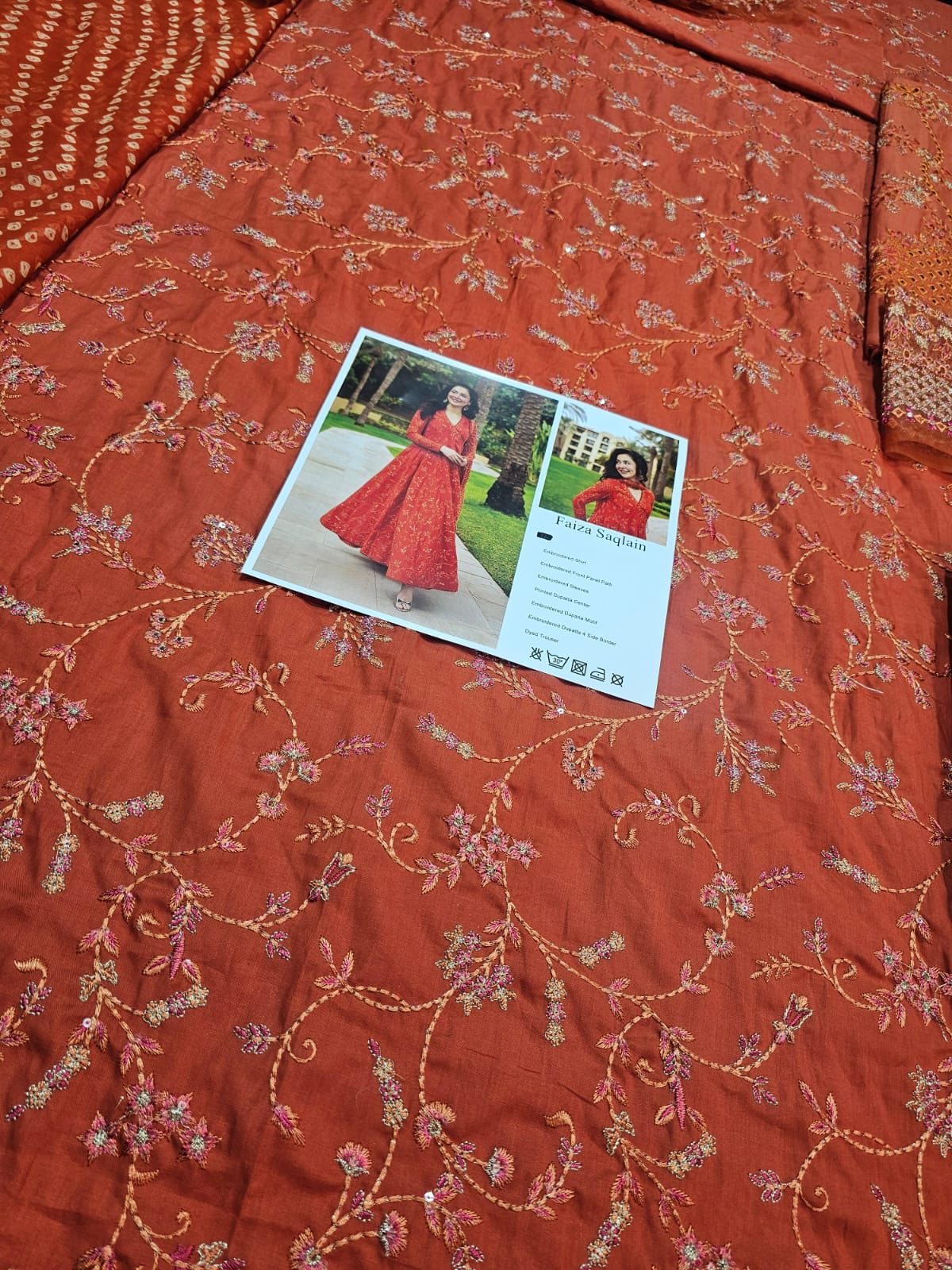 Faiza Saqlain Luxury Lawn 2026 Hit code