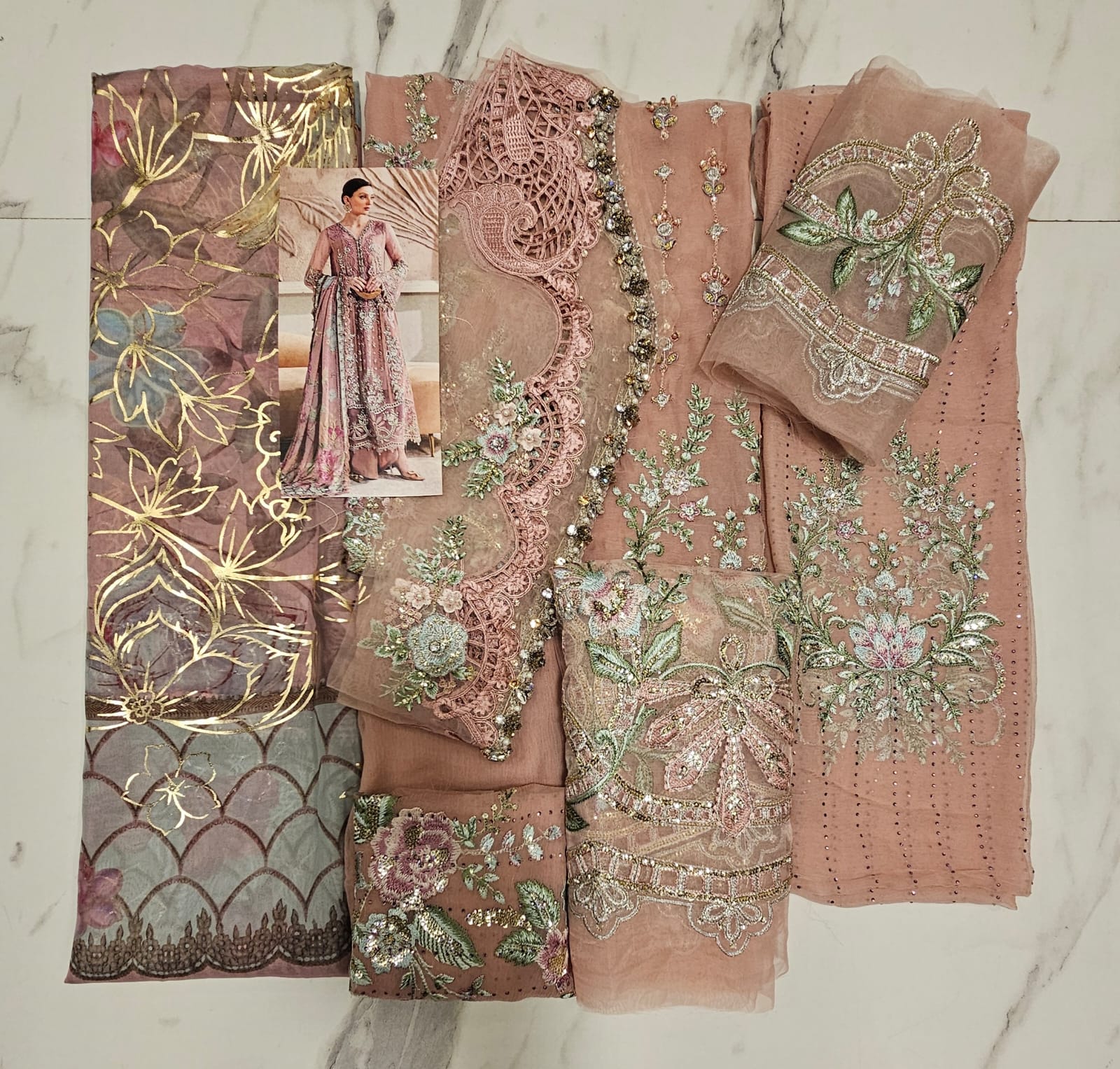 MariaB Luxury Chiffon Collection 2025 Hit Code D5