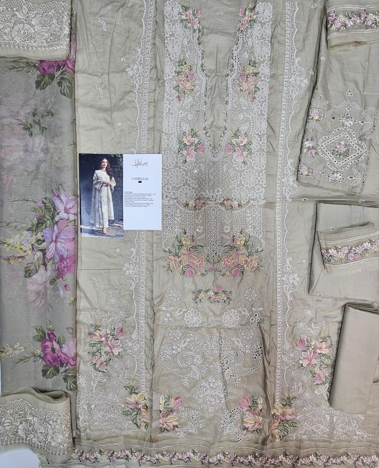 Elaf Signature Premium Luxury Lawn 2026 Hit Code
