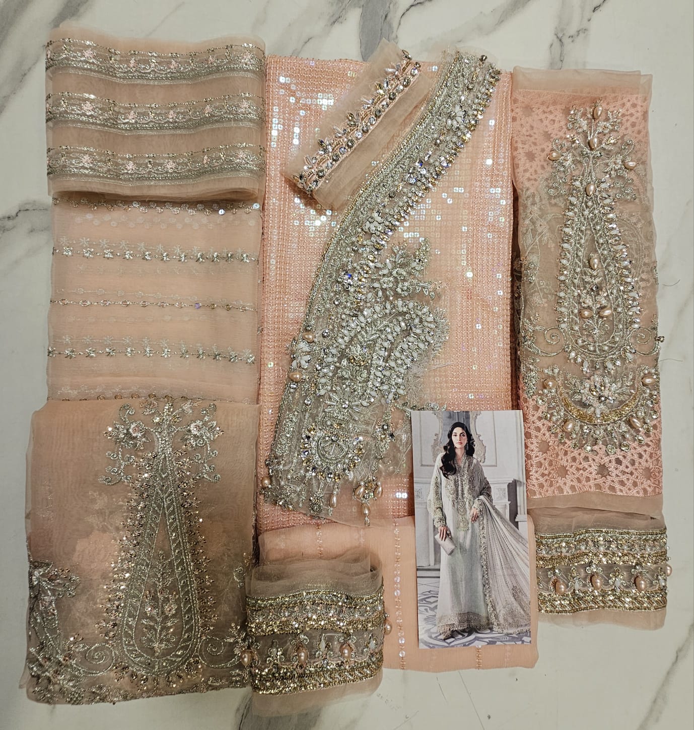 MariaB Wedding Edition 2026 Hit Code In peach Colour