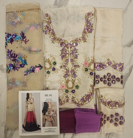 Muse Luxe 2025 Party Wear Zari Collection