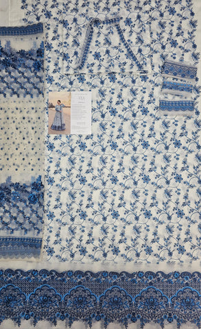 Faiza saqlain Luxury Lawn 2026 Hit Code jehona