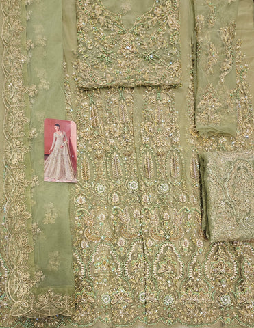 Soraya Bridal Maxi 2025 Ayse Pistachio 4piece