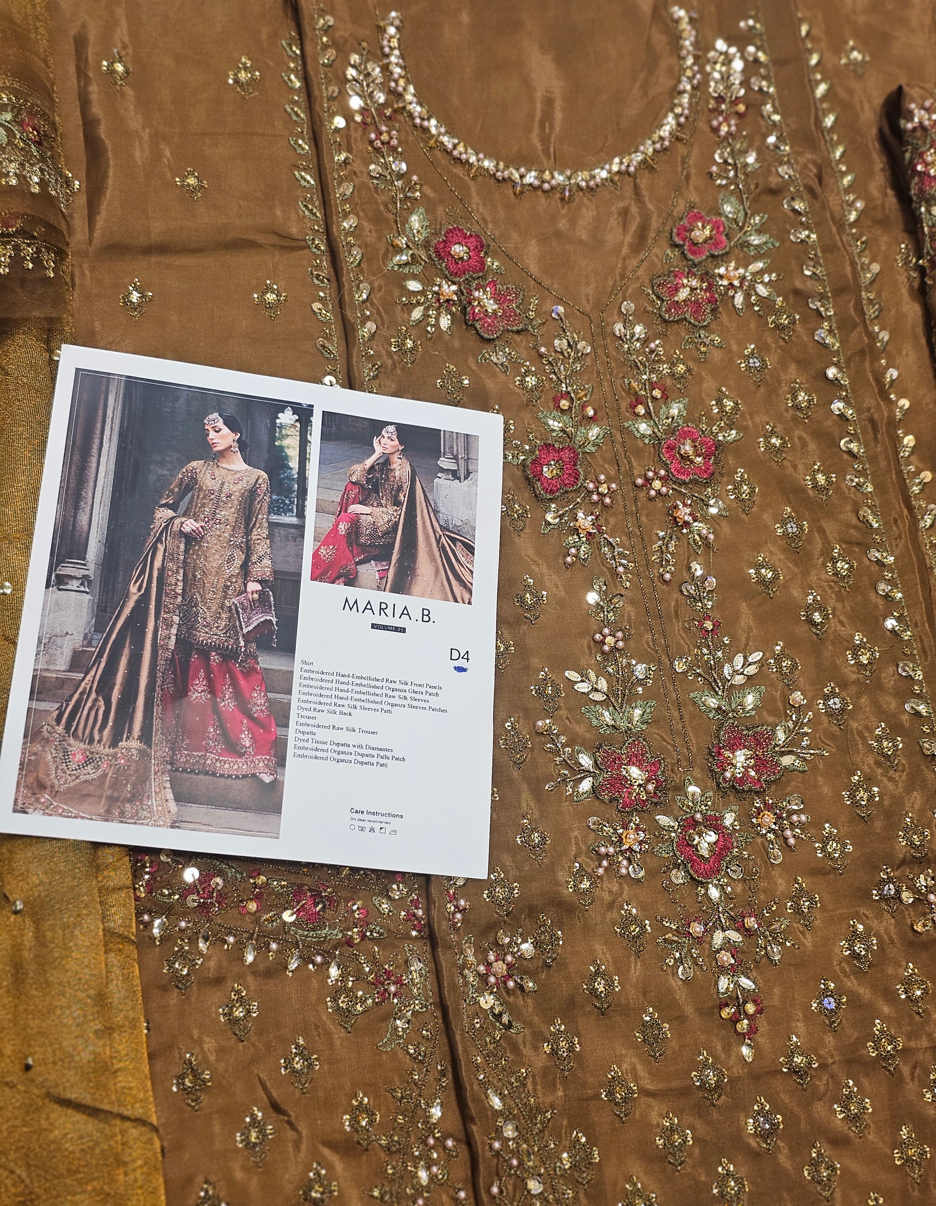 MariaB Soiree Latest Party Wear 2026 Hit Code D4