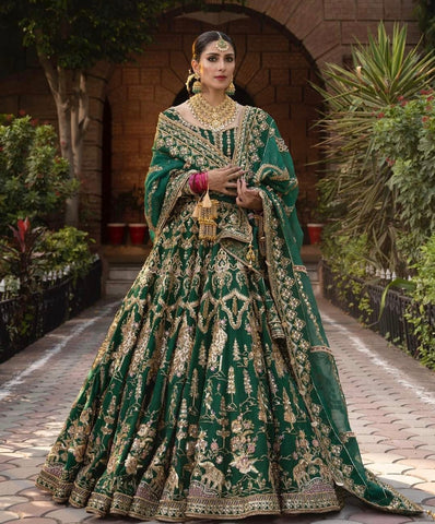 MNR Mohsin Naveed Ranjha Bridal Studio 2024 Hit Code Lehnga