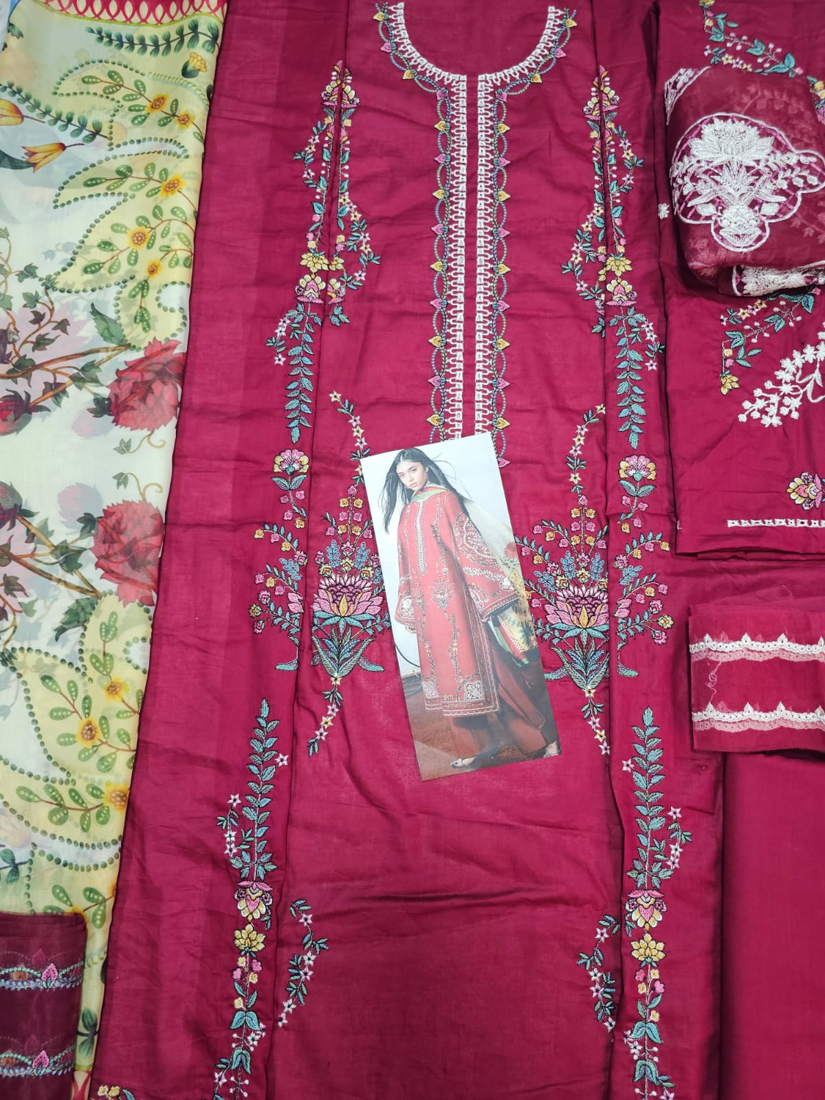 Jugnu by Hussain Rehar 2026 Hit Code Red Silk Dupata