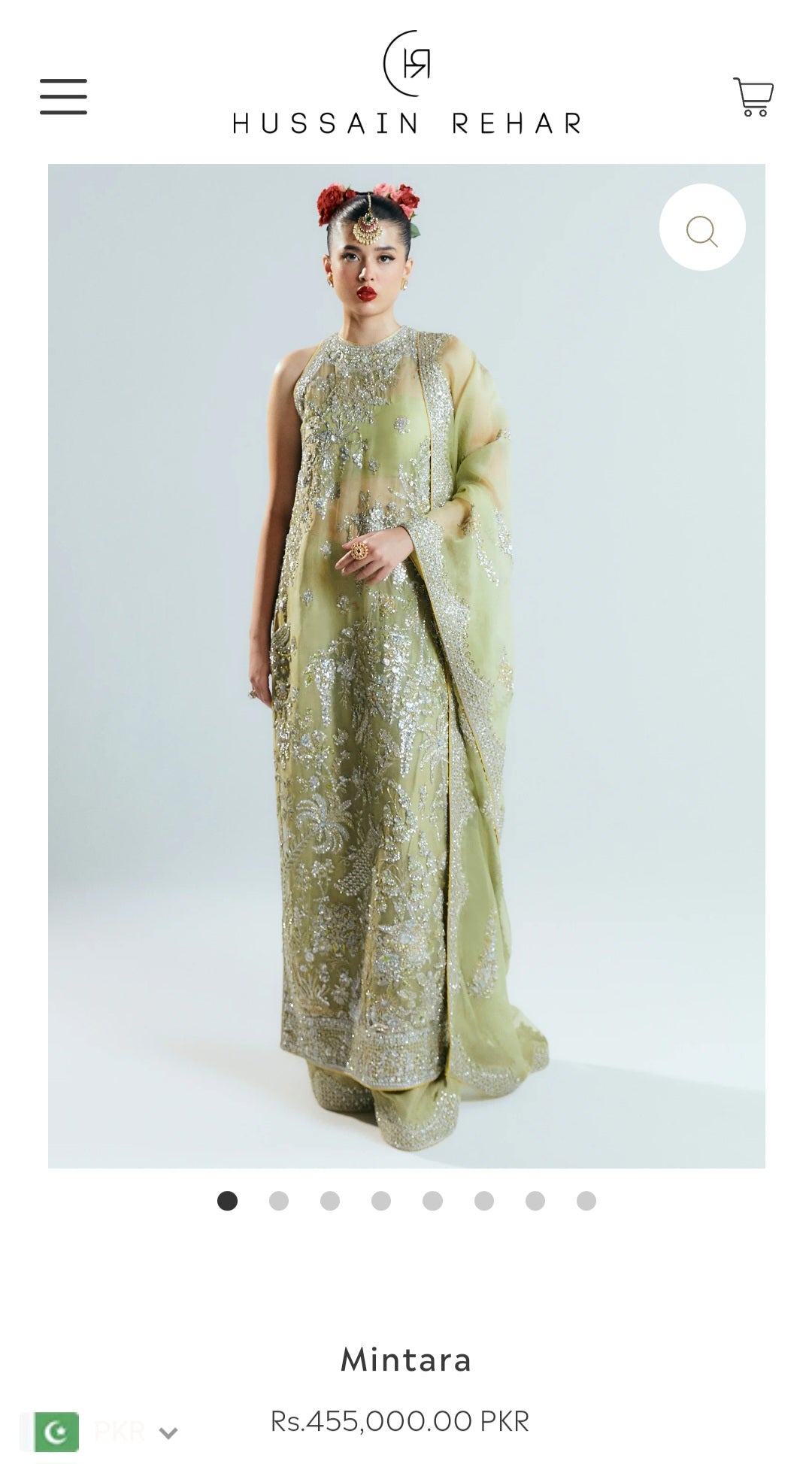 Hussain Rehar Luxury Bridal Wedding 2024