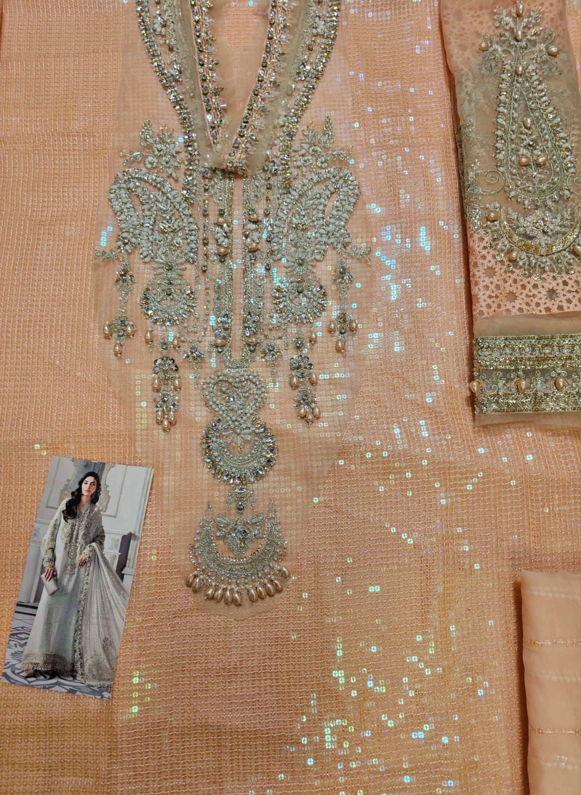 MariaB Wedding Edition 2026 Hit Code In peach Colour