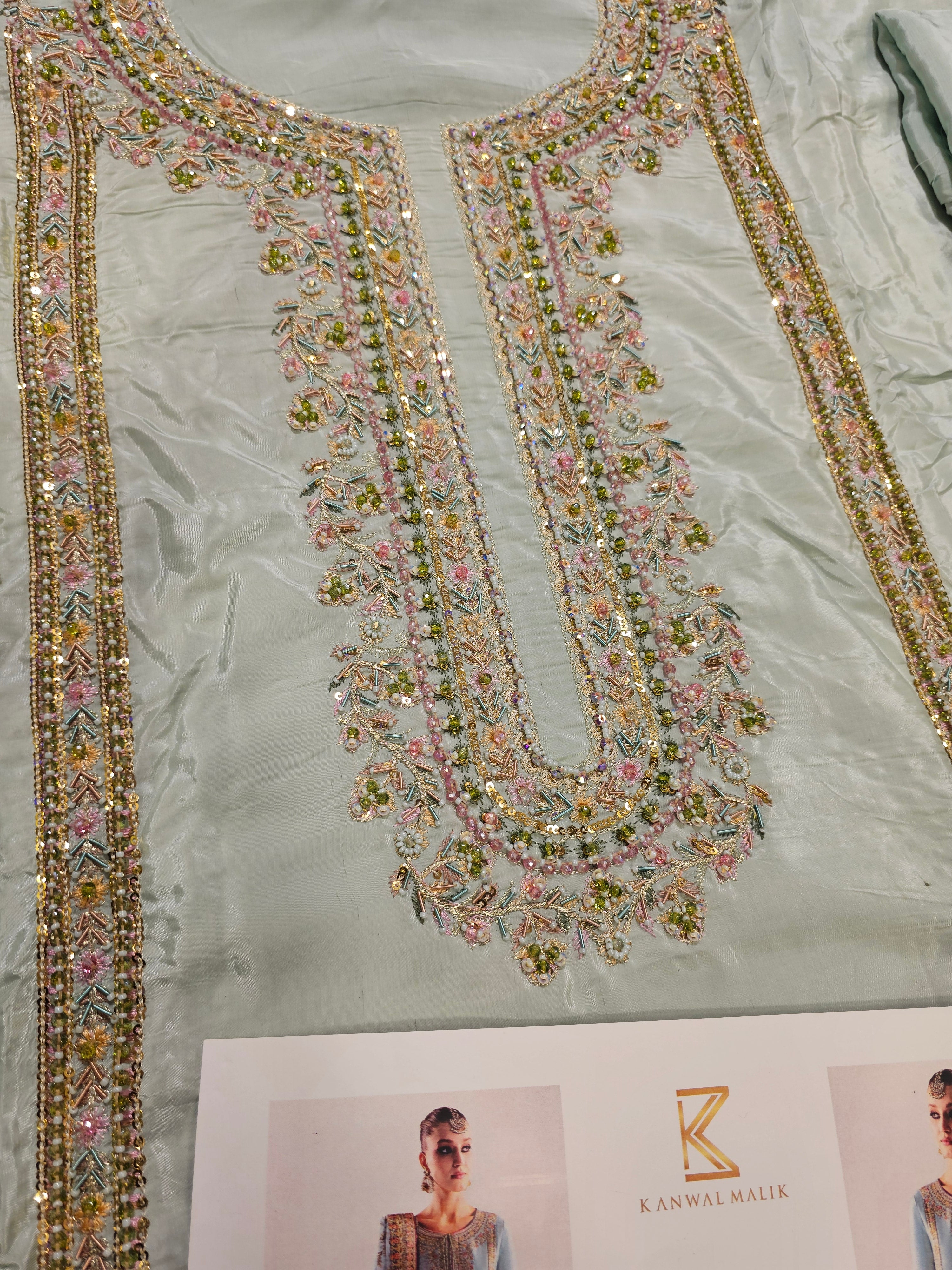 Kanwal Malik Party Wear 2026 Hit Code Manjeh Sky