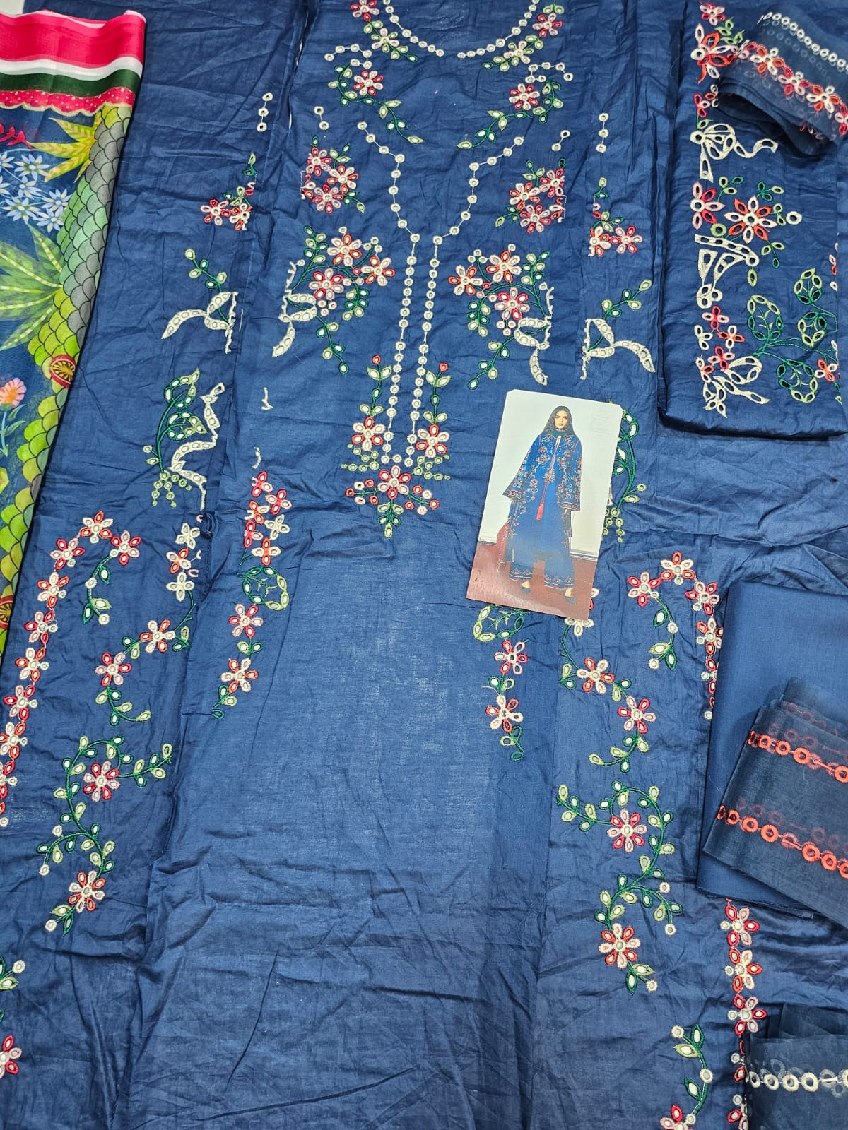 Jugnu by Hussain Rehar 2026 Hit Code Blue Silk Dupata