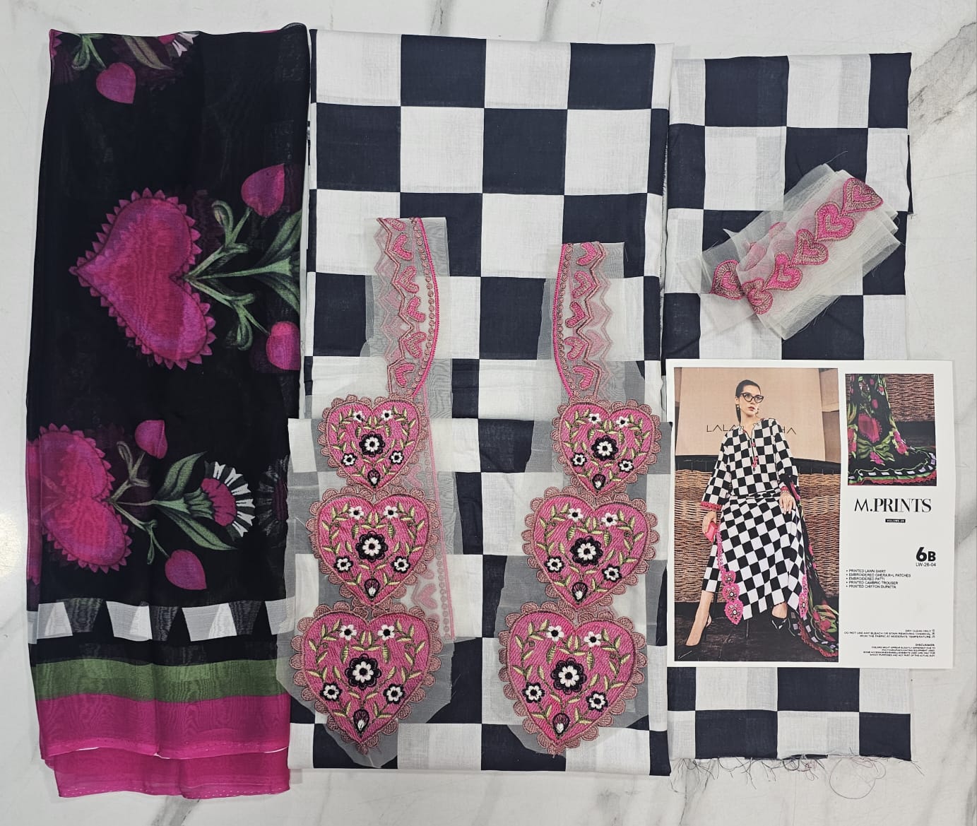 Mariab Mprints Lawn 2026 Hit Code 6B