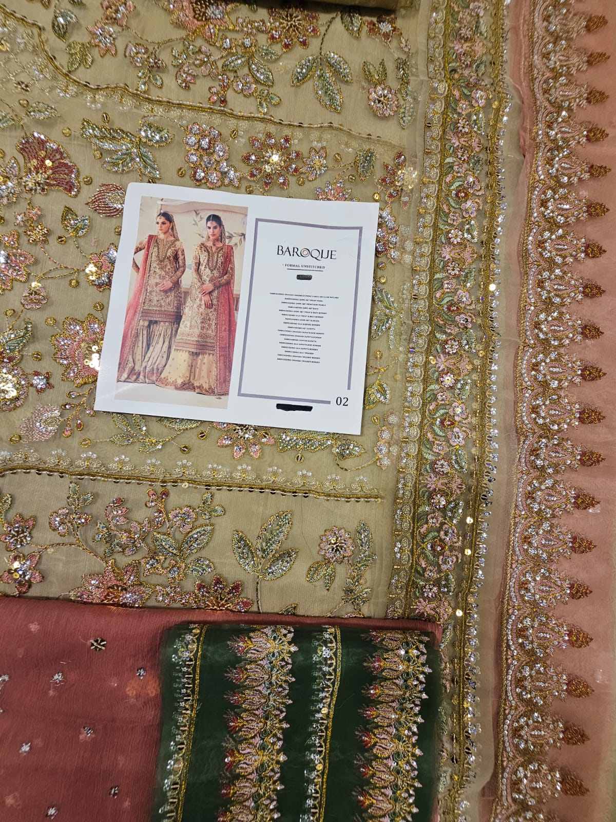 Baroque Chantelle Wedding Party Wear