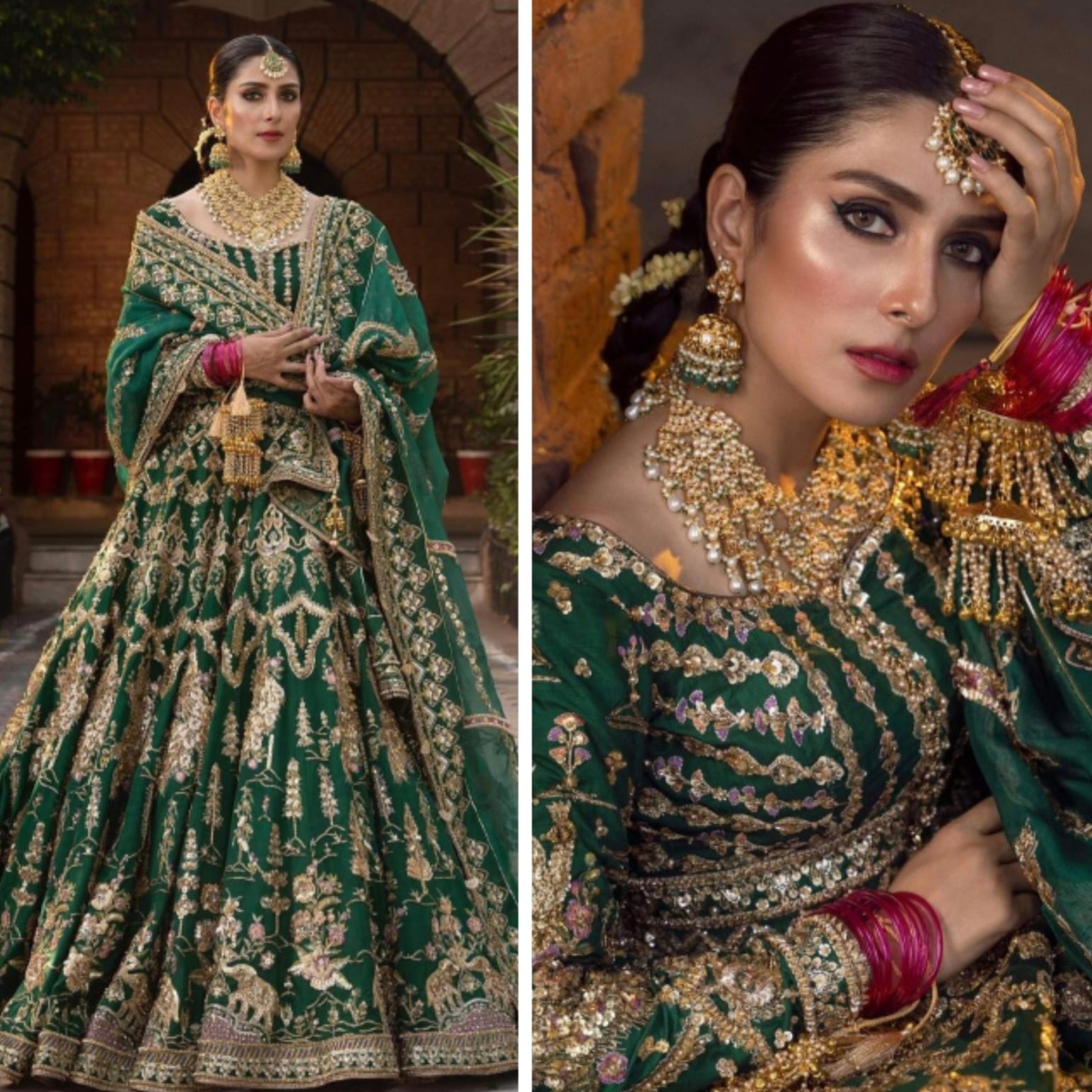 MNR Mohsin Naveed Ranjha Bridal Studio 2024 Hit Code Lehnga