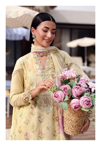 MariaB Mprints Lawn 2026 Eid ul azha Hit Code 1A Yellow