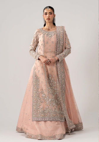 Mariab Bridal Couture 2026 Peach
