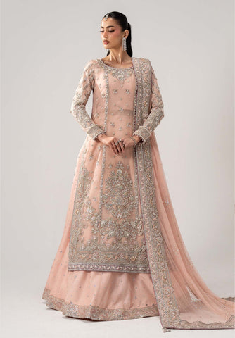 Mariab Bridal Couture 2026 Peach
