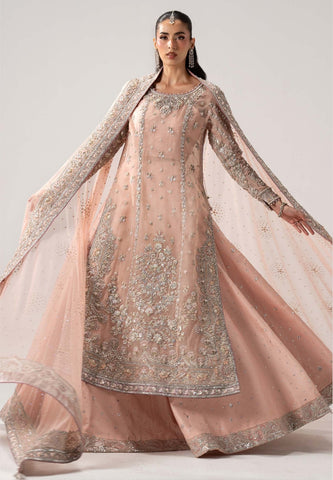 Mariab Bridal Couture 2026 Peach