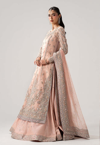 Mariab Bridal Couture 2026 Peach