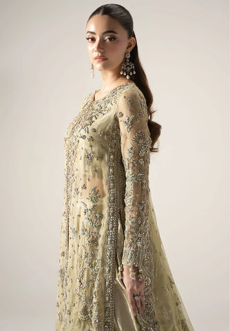 MariaB Bridal Couture Shadmani 2026 Light Lemon