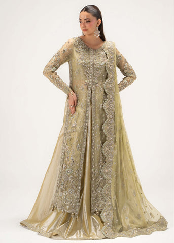 MariaB Bridal Couture Shadmani 2026 Light Lemon