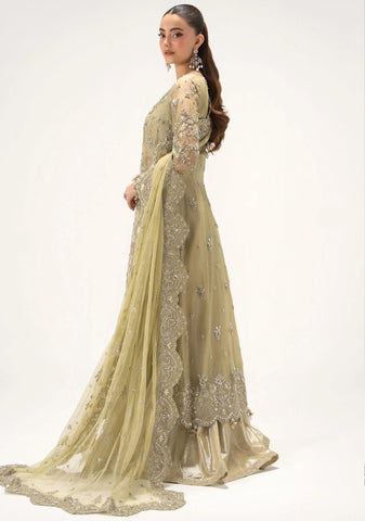 MariaB Bridal Couture Shadmani 2026 Light Lemon