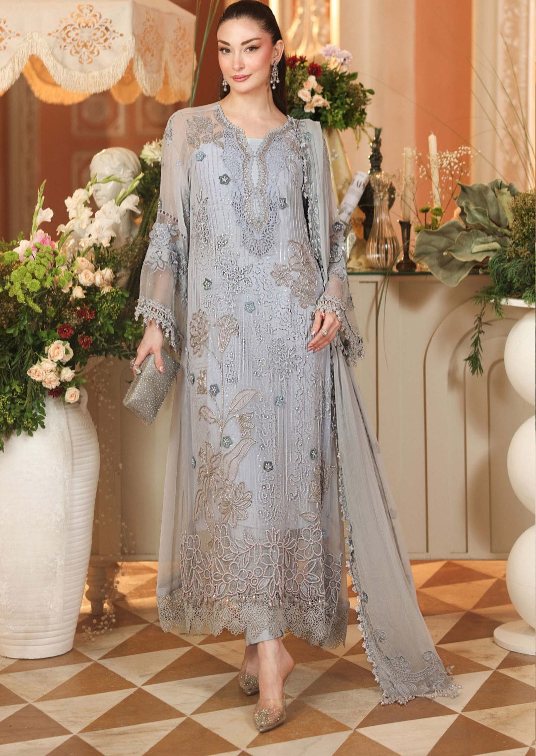 MariaB Luxury Chiffon 2026 Steal Grey