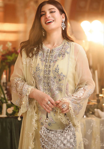 MariaB Luxury Chiffon 2026 Hit Code Lime Yellow