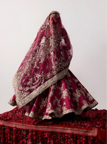 Hussain Rehar Bridal Couture 2026 Bridal Lehnga